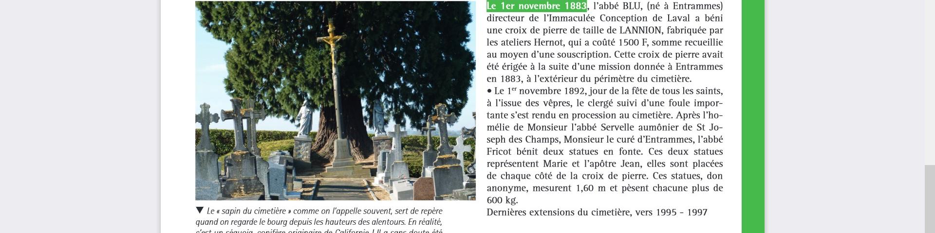 transfert du cimetière