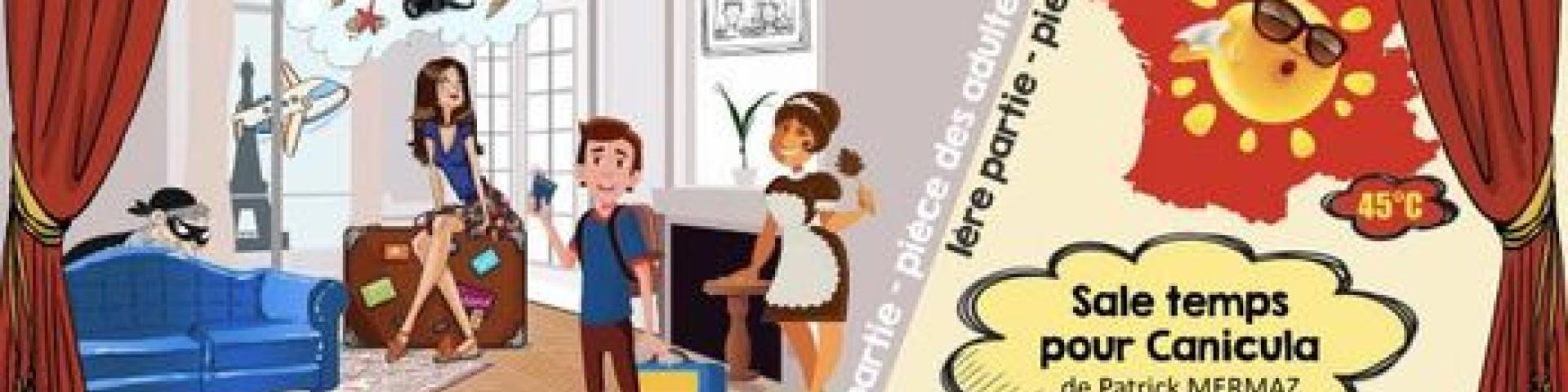 Deux pièces chaque soir.