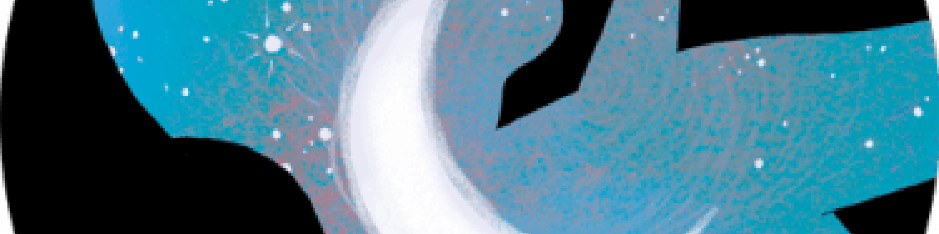 Corpss étoilé avec lune